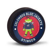 Columbus Blue Jackets STINGER Hockey Puck Packaged