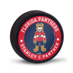 Florida Panthers STANLEY C. PANTHER Hockey Puck Packaged