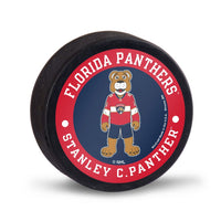 Florida Panthers STANLEY C. PANTHER Hockey Puck Packaged
