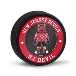 New Jersey Devils NJ DEVIL Hockey Puck Packaged