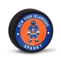 New York Islanders SPARKY Hockey Puck Packaged