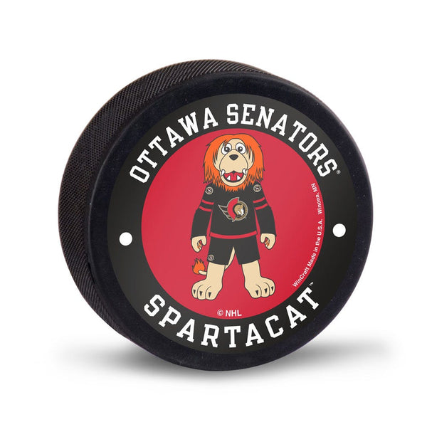 Ottawa Senators SPARTACAT Hockey Puck Packaged