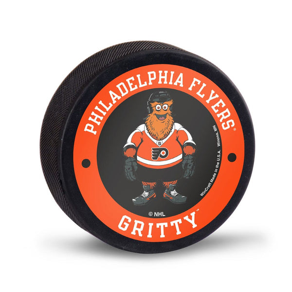 Philadelphia Flyers GRITTY Hockey Puck Packaged