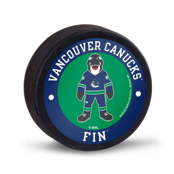 Vancouver Canucks FIN Hockey Puck Packaged