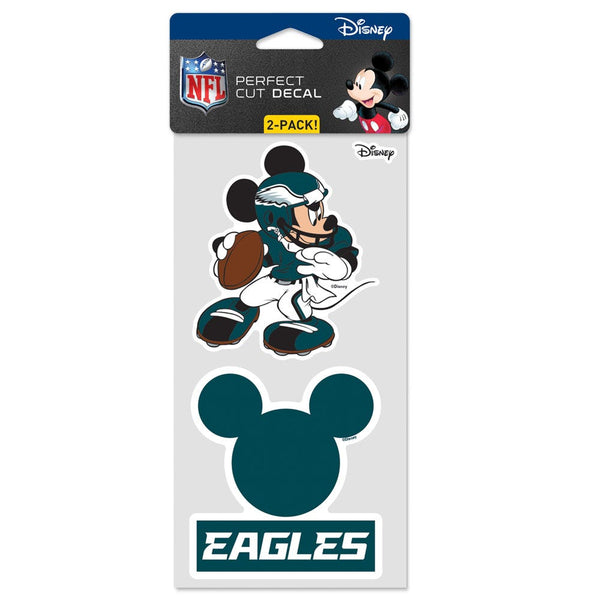 Philadelphia Eagles / Disney Perfect Cut Decal Set of two 4"x4"
