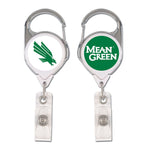 North Texas Mean Green Retrct 2S Prem Badge Holders