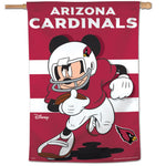Arizona Cardinals / Disney Mickey Mouse Vertical Flag 28" x 40"