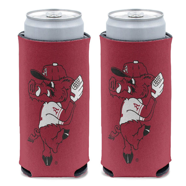 Arkansas Razorbacks /College Vault 12 oz Slim Can Cooler