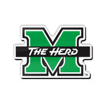 Marshall Thundering Herd Acrylic Pin Jewelry Card