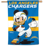 Los Angeles Chargers / Disney Vertical Flag 28" x 40"