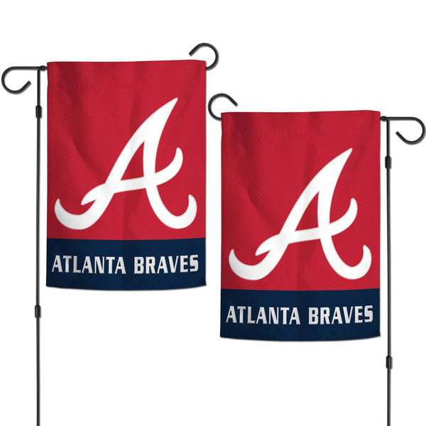 Atlanta Braves Applique Garden Flags 12.5" x 18"