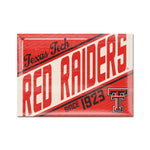 Texas Tech Red Raiders RETRO Metal Magnet 2.5" x 3.5"