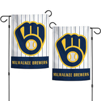 Milwaukee Brewers Applique Garden Flags 12.5" x 18"