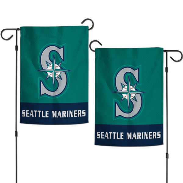 Seattle Mariners Applique Garden Flags 12.5" x 18"
