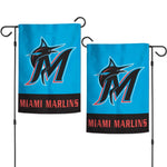Miami Marlins Applique Garden Flags 12.5" x 18"