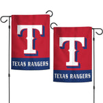 Texas Rangers Applique Garden Flags 12.5" x 18"