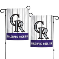 Colorado Rockies Applique Garden Flags 12.5" x 18"