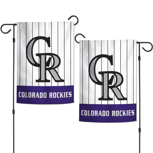 Colorado Rockies Applique Garden Flags 12.5" x 18"