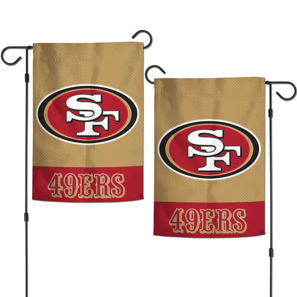 San Francisco 49ers Applique Garden Flags 12.5" x 18"