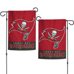 Tampa Bay Buccaneers Applique Garden Flags 12.5" x 18"