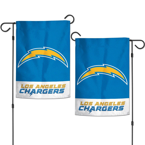 Los Angeles Chargers Applique Garden Flags 12.5" x 18"