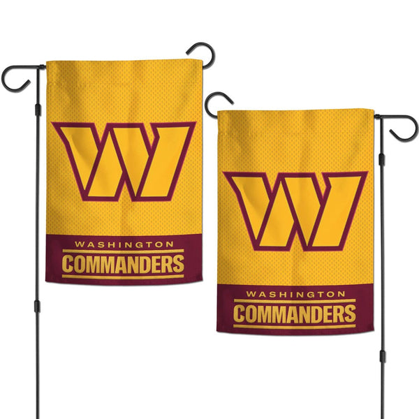 Washington Commanders Applique Garden Flags 12.5" x 18"