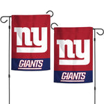 New York Giants Applique Garden Flags 12.5" x 18"