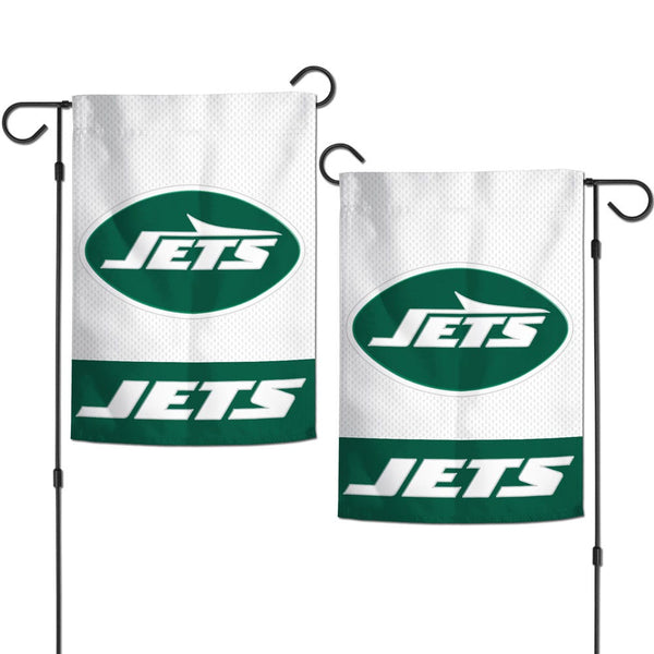 New York Jets Applique Garden Flags 12.5" x 18"