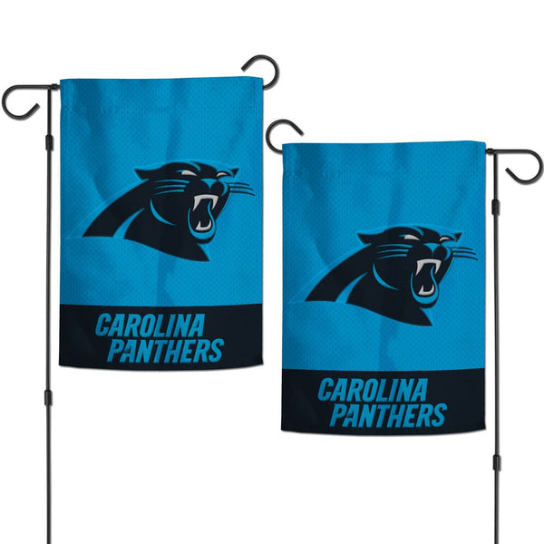 Carolina Panthers Applique Garden Flags 12.5" x 18"