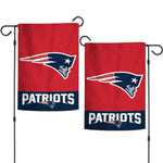 New England Patriots Applique Garden Flags 12.5" x 18"