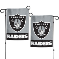 Las Vegas Raiders Applique Garden Flags 12.5" x 18"