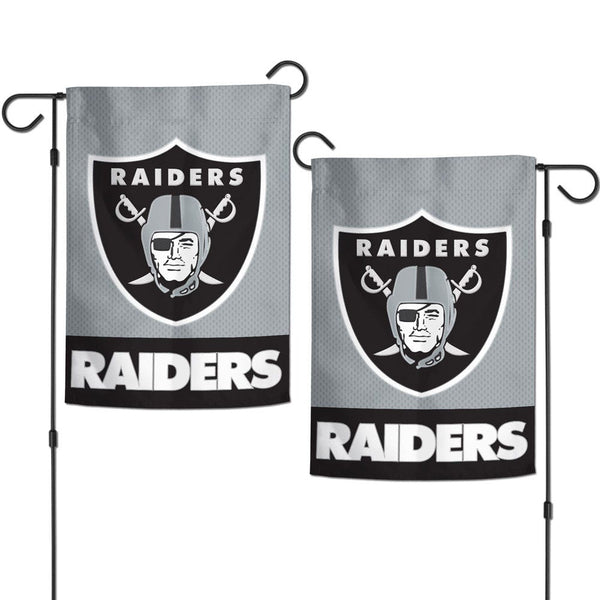 Las Vegas Raiders Applique Garden Flags 12.5" x 18"