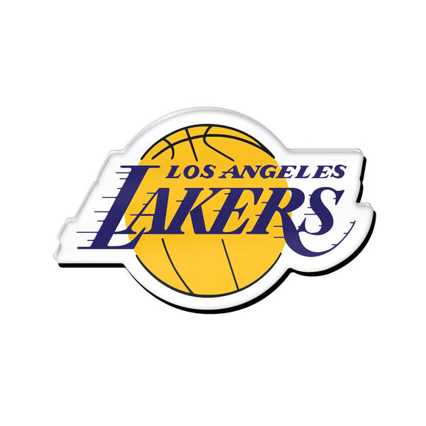 Los Angeles Lakers Acrylic Pin Jewelry Card