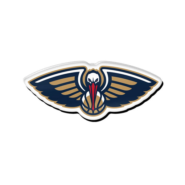 New Orleans Pelicans Acrylic Pin Jewelry Card