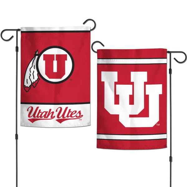 Wholesale-Utah Utes Garden Flags 2 sided 12.5" x 18"