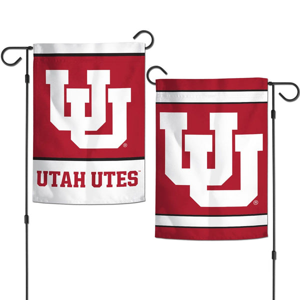 Utah Utes Garden Flags 2 sided 12.5" x 18"