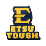 East Tennessee State Buccaneers Acrylic Pin Jewelry Card