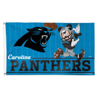 Carolina Panthers / Disney Mickey Mouse Flag - Deluxe 3' X 5'