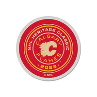 NHL Heritage Classic Calgary Flames Heritage Classic Participant Collector Pin Jewelry Card