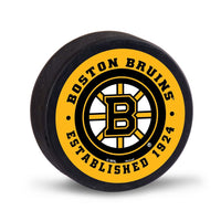 Boston Bruins Hockey Puck Packaged