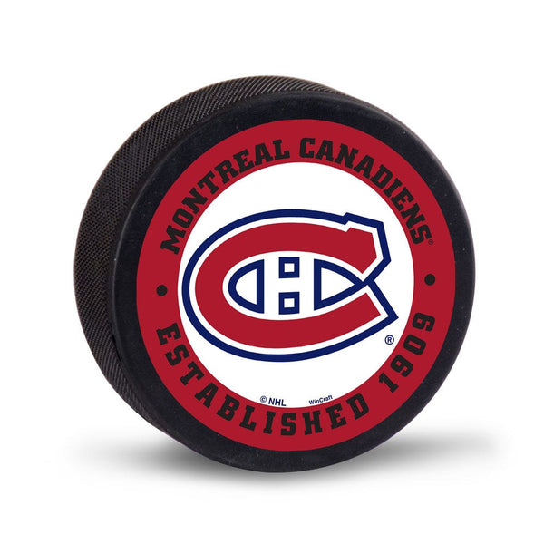 Montreal Canadiens Hockey Puck Packaged