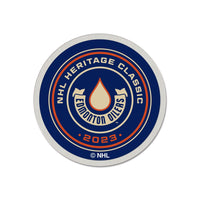 NHL Heritage Classic Edmonton Oilers Heritage Classic Participant Collector Pin Jewelry Card