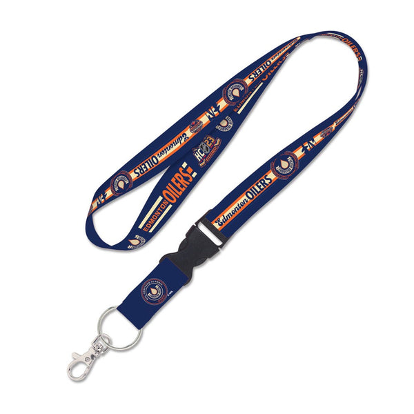 NHL Heritage Classic Edmonton Oilers Heritage Classic Participant Lanyard w/detachable buckle 1"
