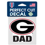 Georgia Bulldogs Perfect Cut Color Decal 4" x 4"