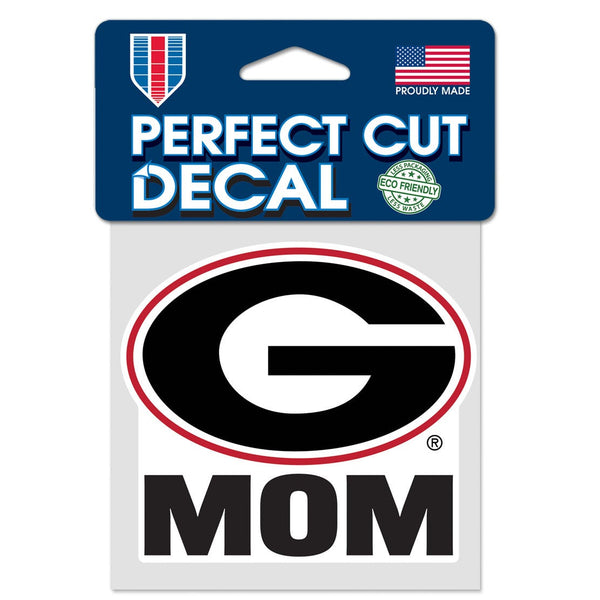 Georgia Bulldogs Perfect Cut Color Decal 4" x 4"