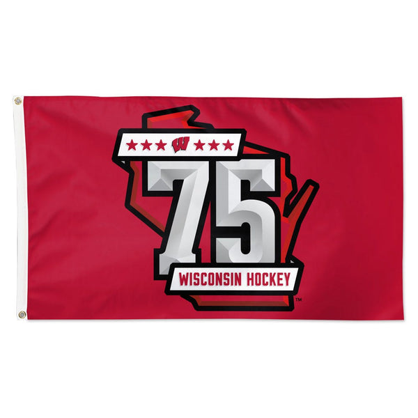 Wisconsin Badgers Flag - Deluxe 3' X 5'