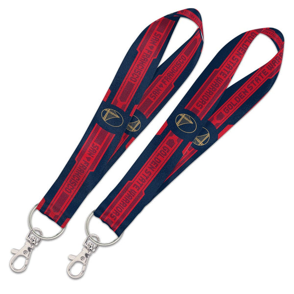 Golden State Warriors / City Edition Lanyard Key Strap 1"