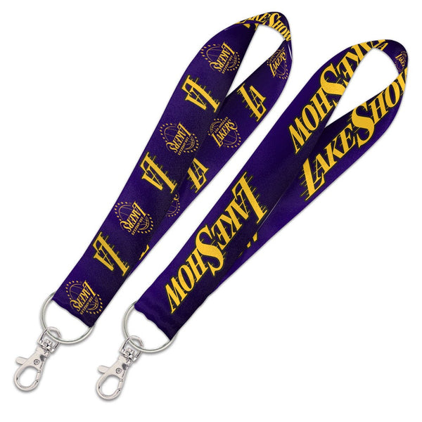 Los Angeles Lakers / City Edition Lanyard Key Strap 1"