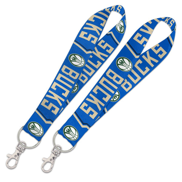 Milwaukee Bucks / City Edition Lanyard Key Strap 1"