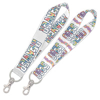 Denver Nuggets / City Edition Lanyard Key Strap 1"